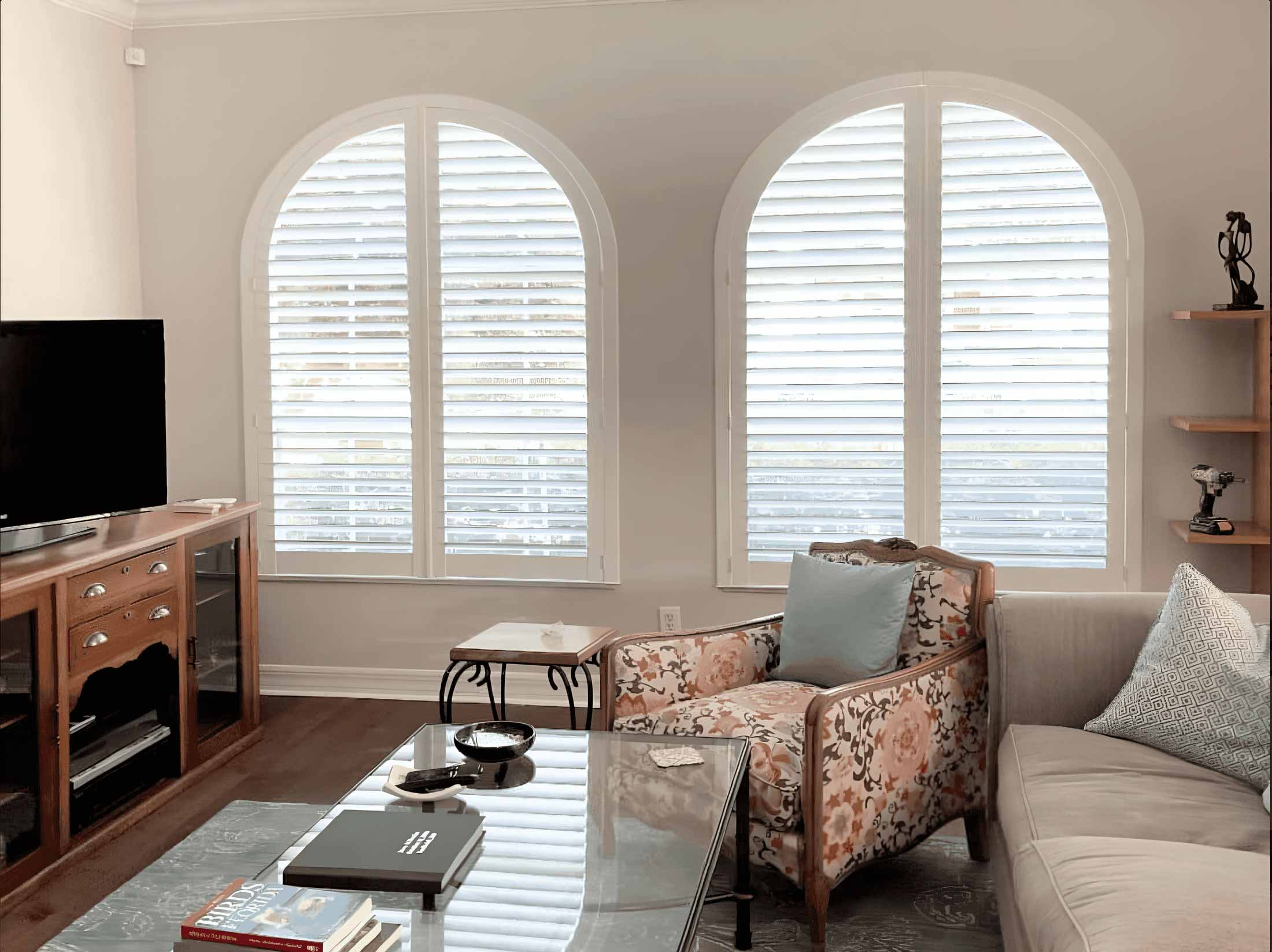 Arched Shutters Window Coverings Webready