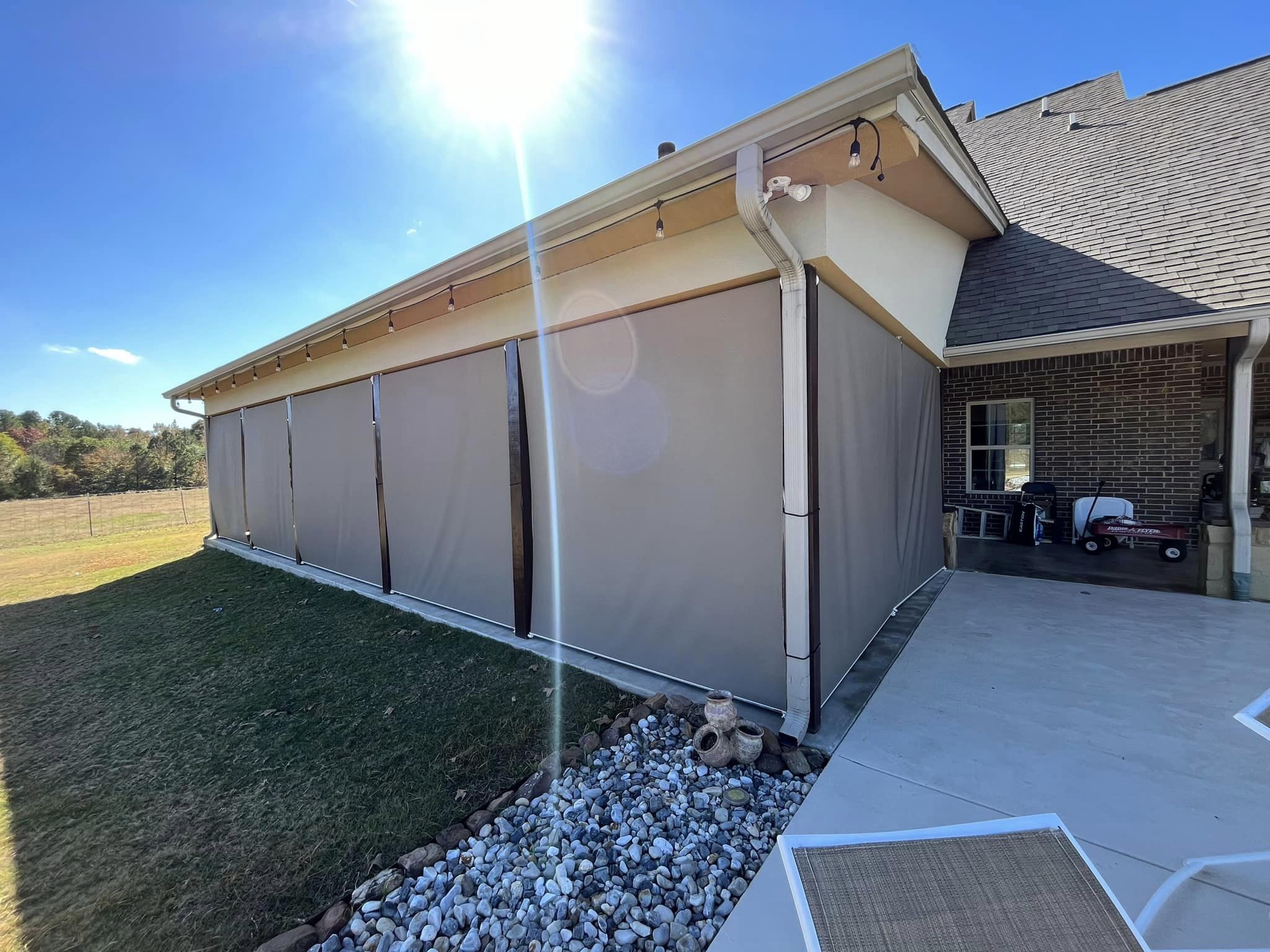 Motorized Retractable Solar Shades (1)